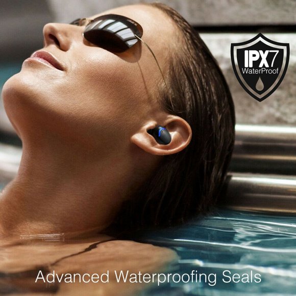 Bluetooth Earbuds for iPhone Samsung Android Wireless Earphone IPX7 Waterproof - Picture 2 of 5
